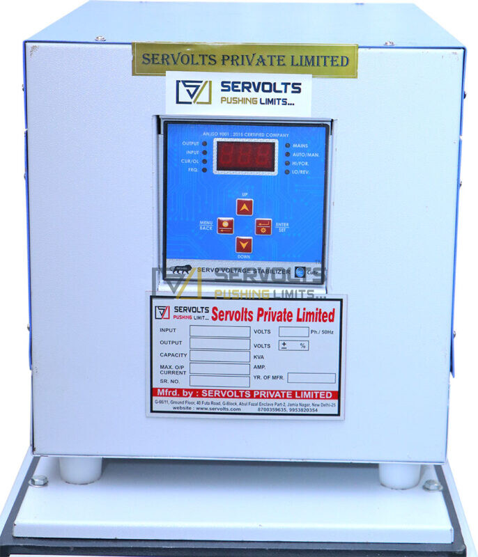 Servolts – Servo voltage stabilizer manufacturer