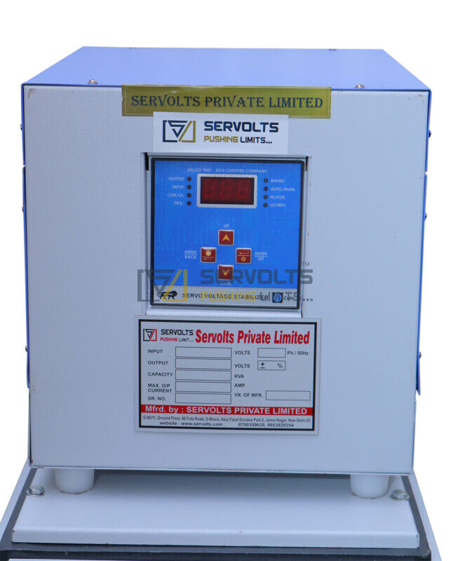 Servolts – Servo voltage stabilizer manufacturer